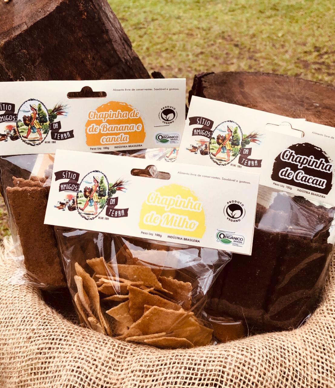 Biscoito chapinha Cacau 100g vegano