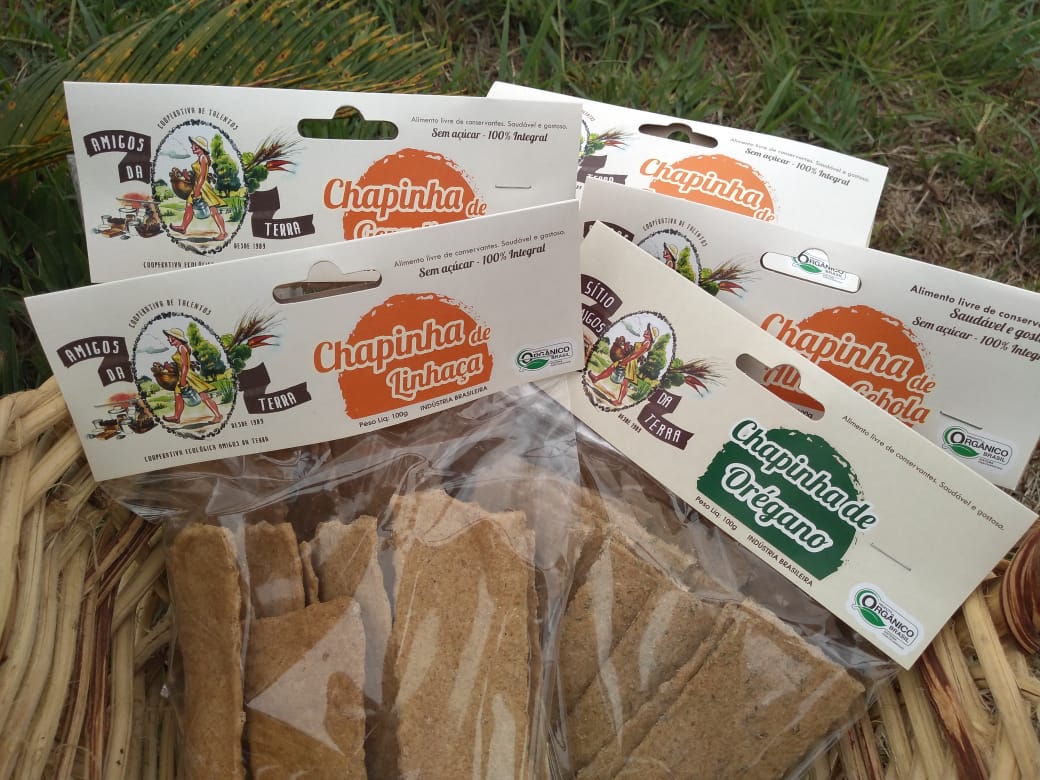 Biscoito chapinha orégano 100g vegano