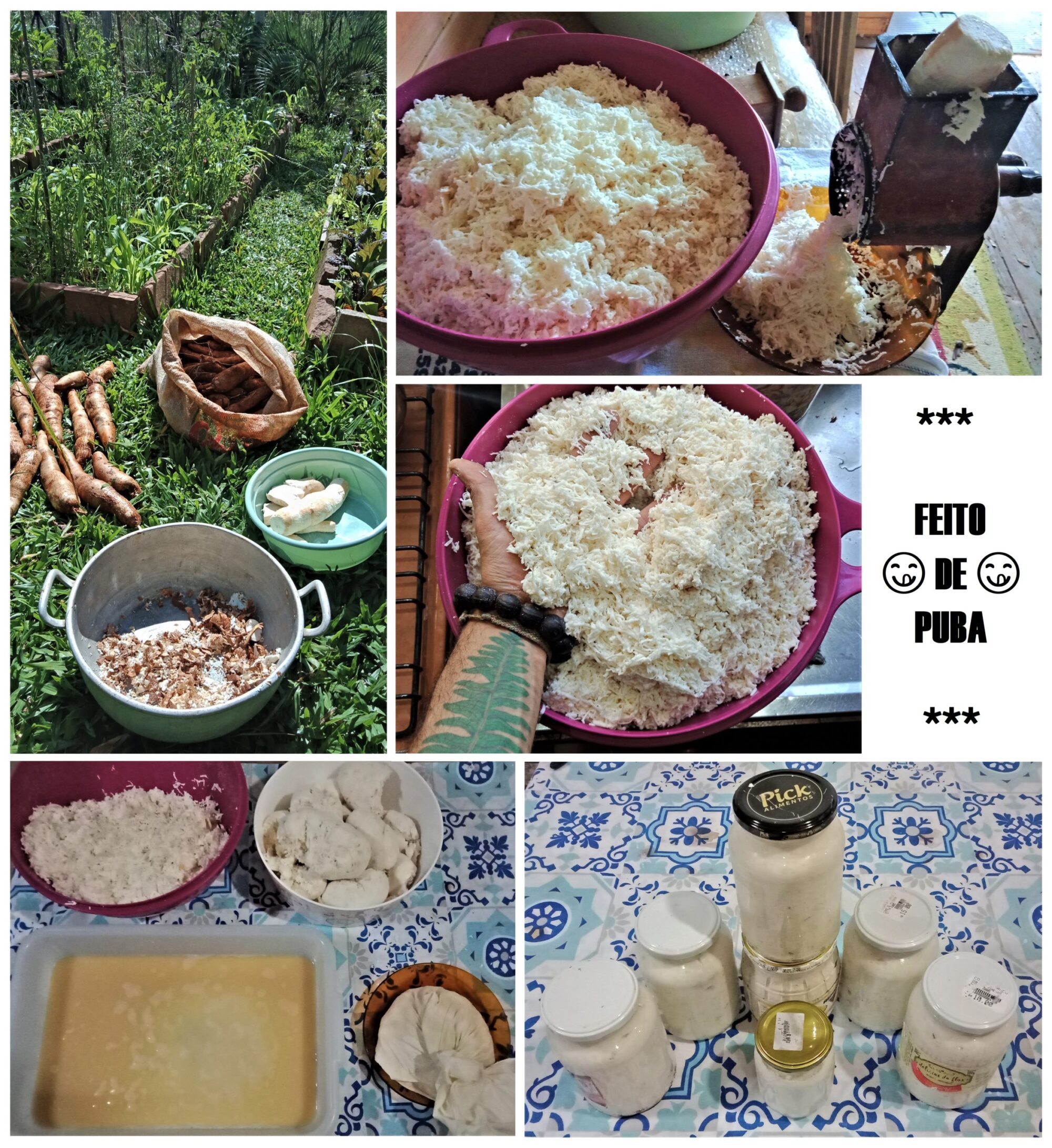 Tapioca Fermentada PUBA orgânica - 900g