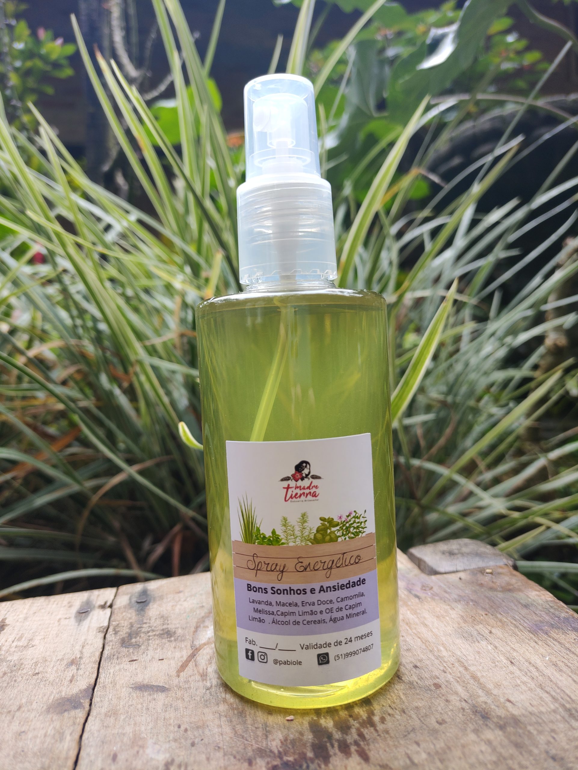 Spray Energético Bons Sonhos e Ansiedade Spray Energético Bons Sonhos e Ansiedade - 60ml