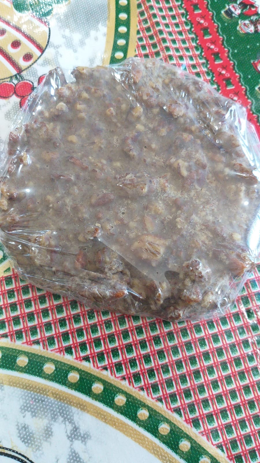 Rapadura de Nozes com melado - 200g