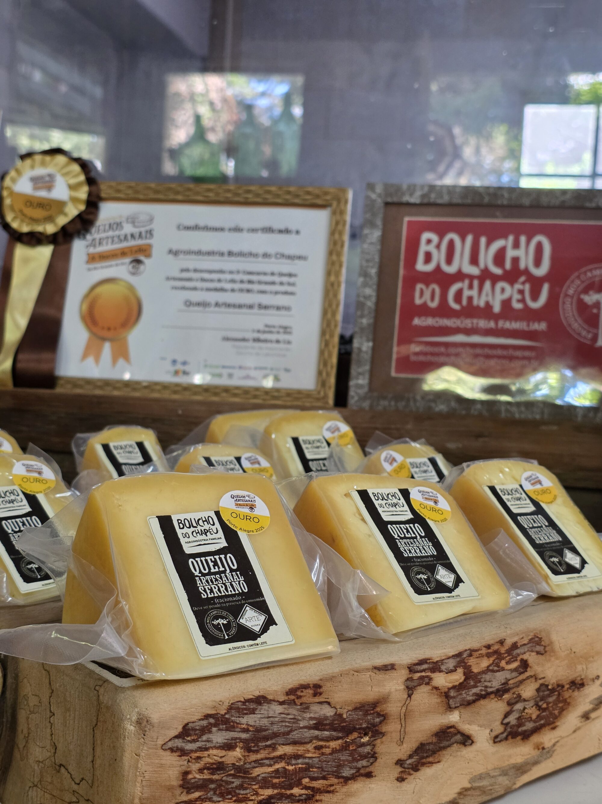 Queijo Artesanal Serrano - 300g