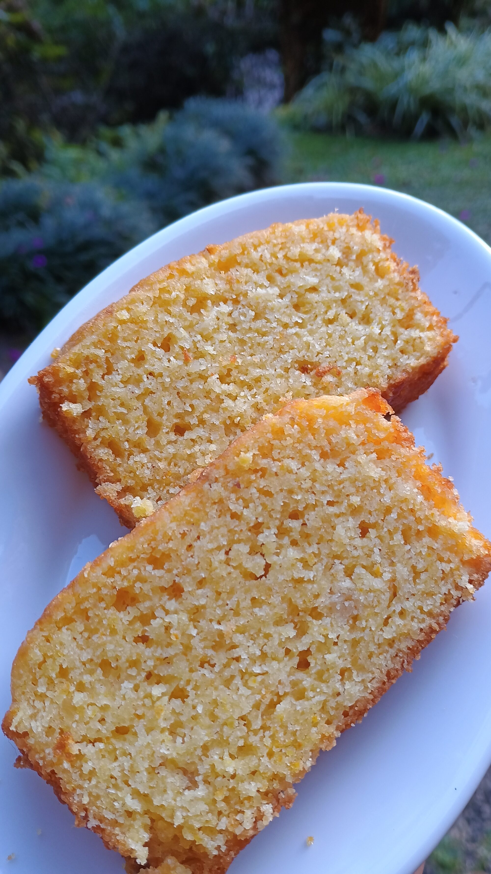 Bolo de Bergamota (sem glúten, sem leite e sem lactose) - 350g Contém amêndoas