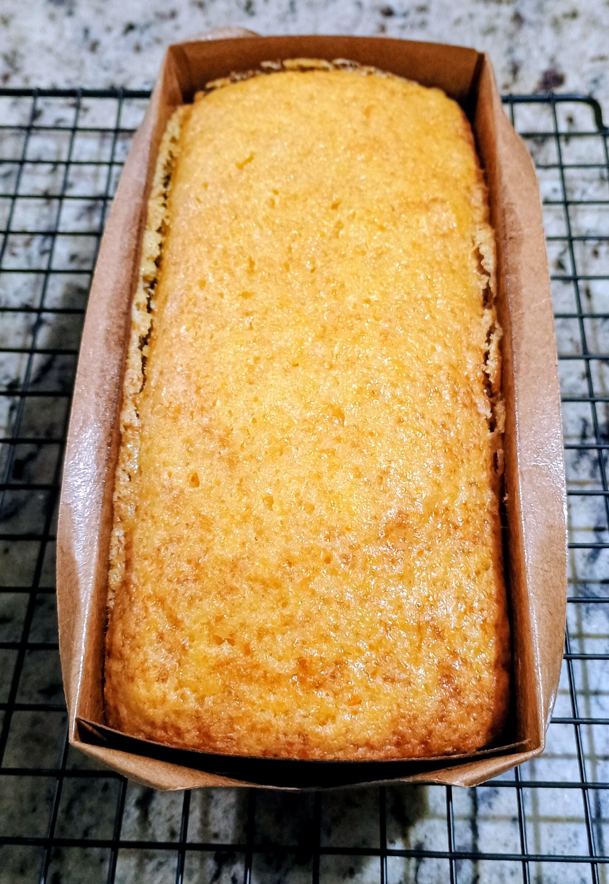 Bolo de bergamota (sem glúten, sem leite e sem lactose) - Contém amêndoas