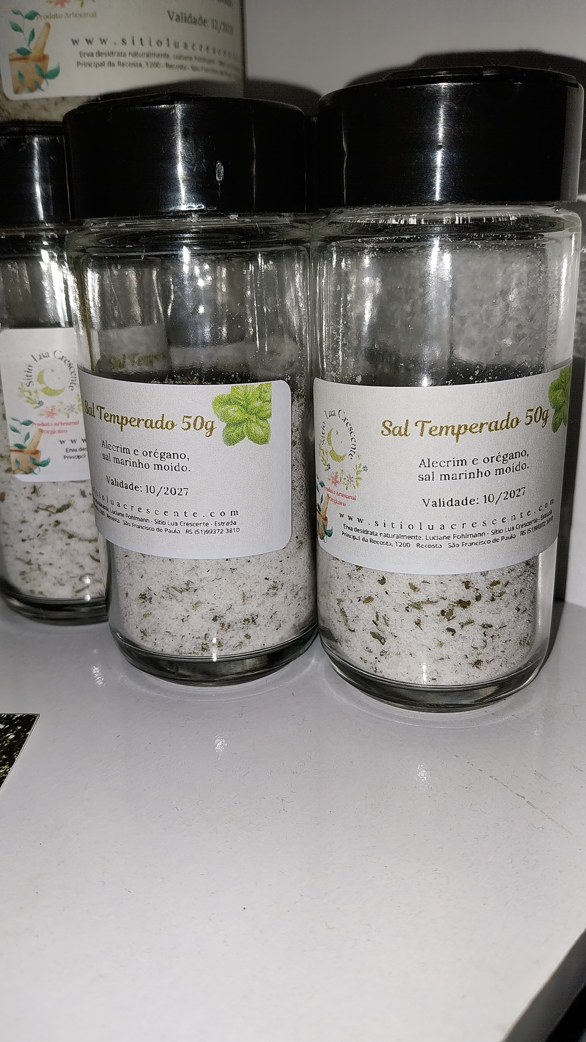Sal Temperado - 70g - Vidro