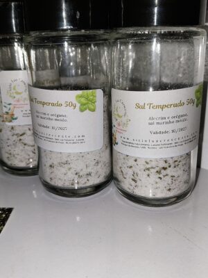 Sal Temperado - 70g - Vidro