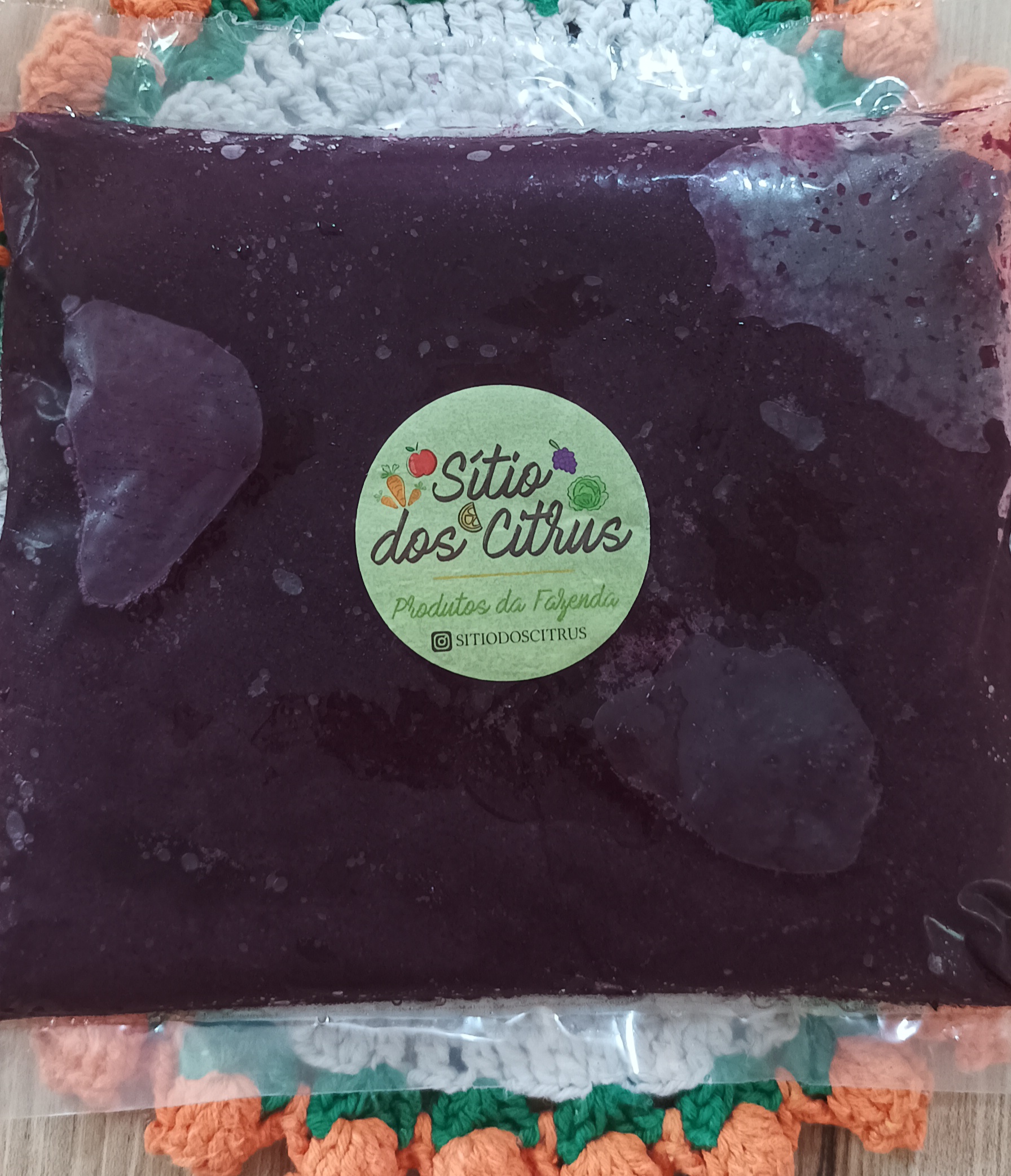 Polpa de uva bordô 🍇1kg