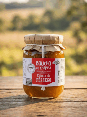 Chimia de Pessego Chimia de pêssego - vidro 300g