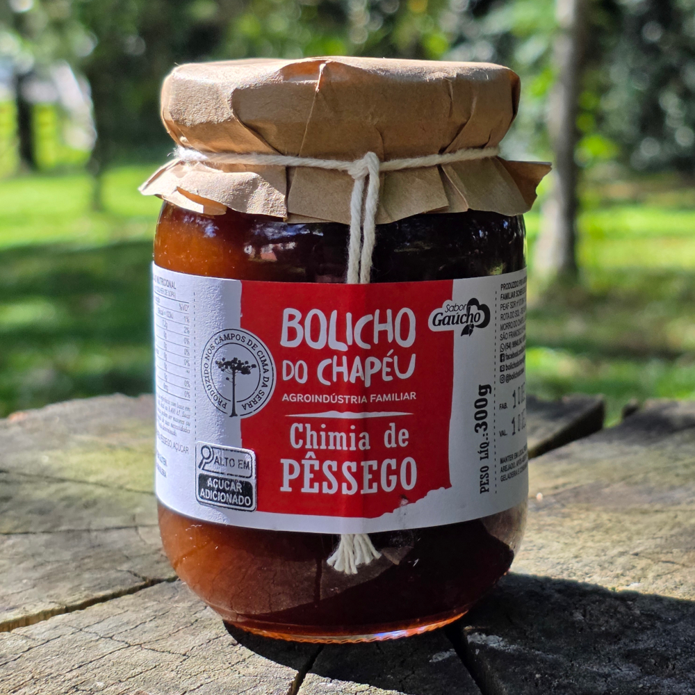 Chimia de pêssego - 300g