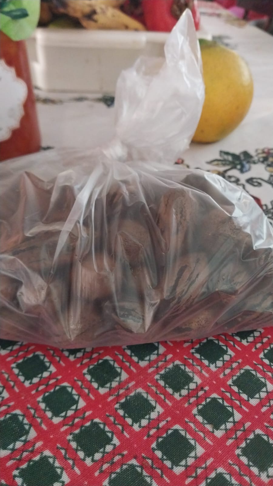 Noz-pecan com casca (kg)