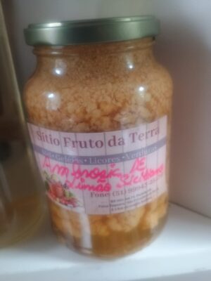 Ambrosia de limão siciliano - vidro 700g