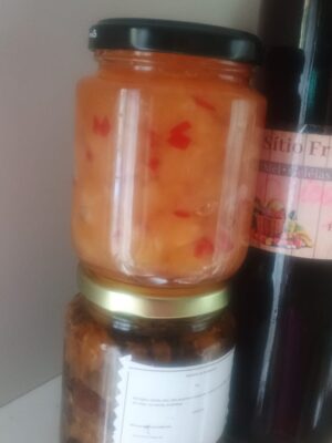 Geléia de abacaxi com pimenta - vidro 240g