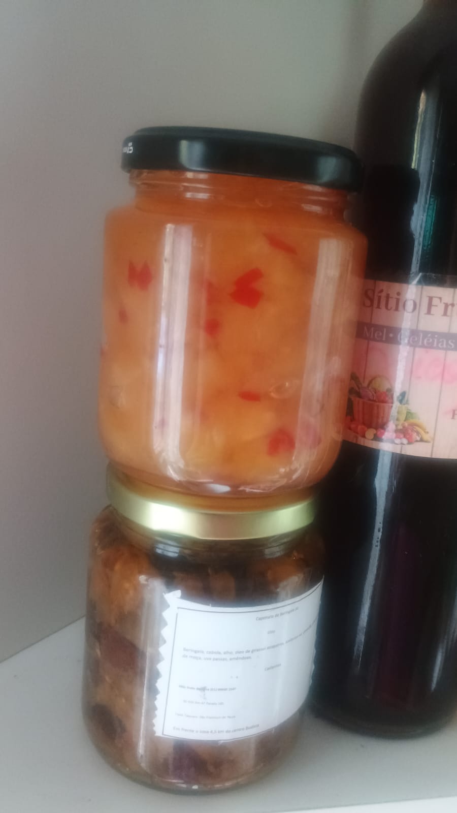 Geléia de abacaxi com pimenta - vidro 240g