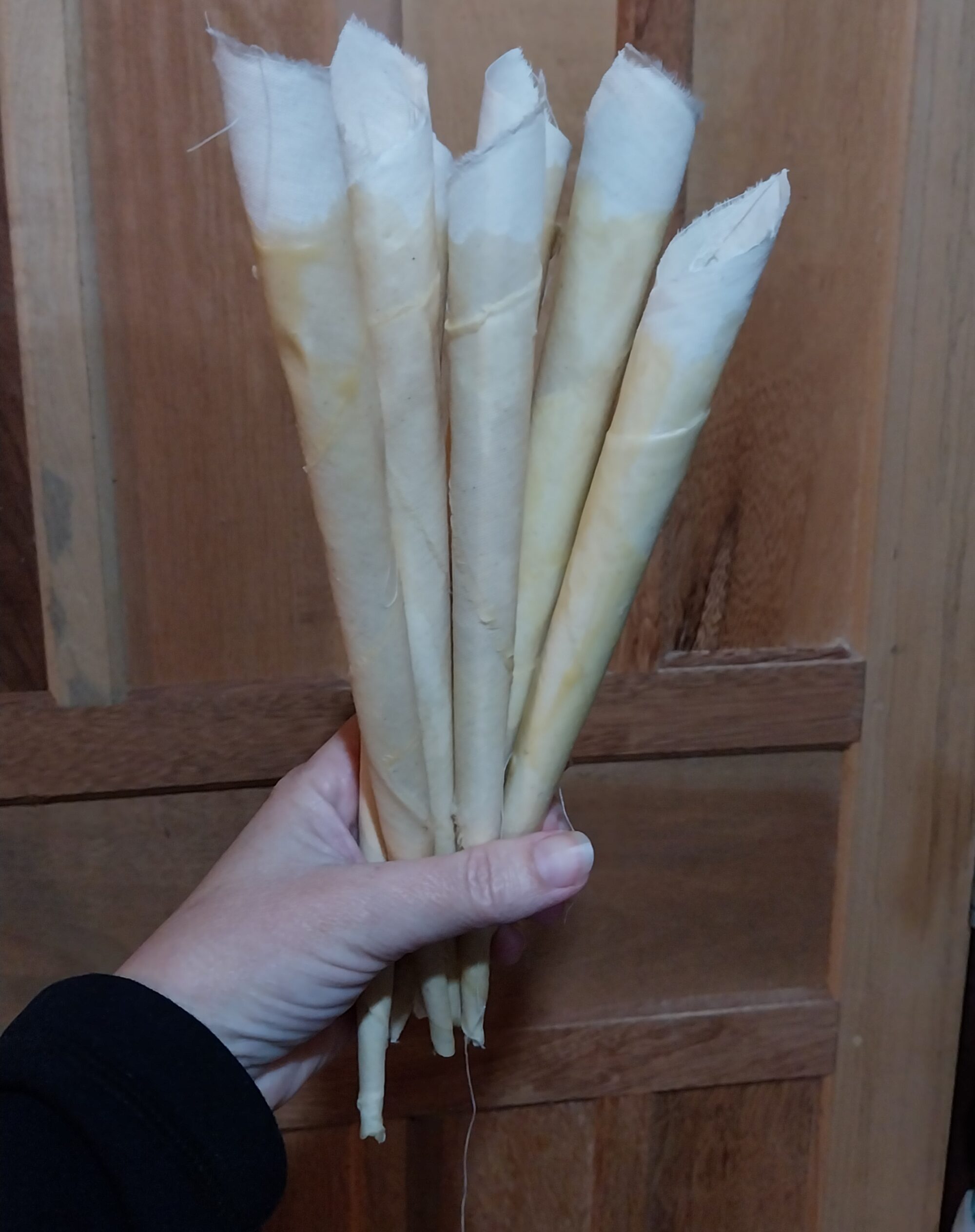 Cone Chinês de Cera de Abelha - Par