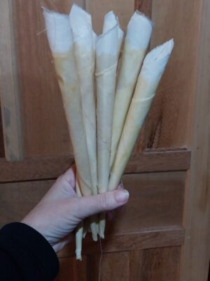 Cone Chinês de Cera de Abelha - Par