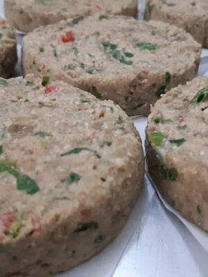 Hamburguer de Beringela (6 unidades)