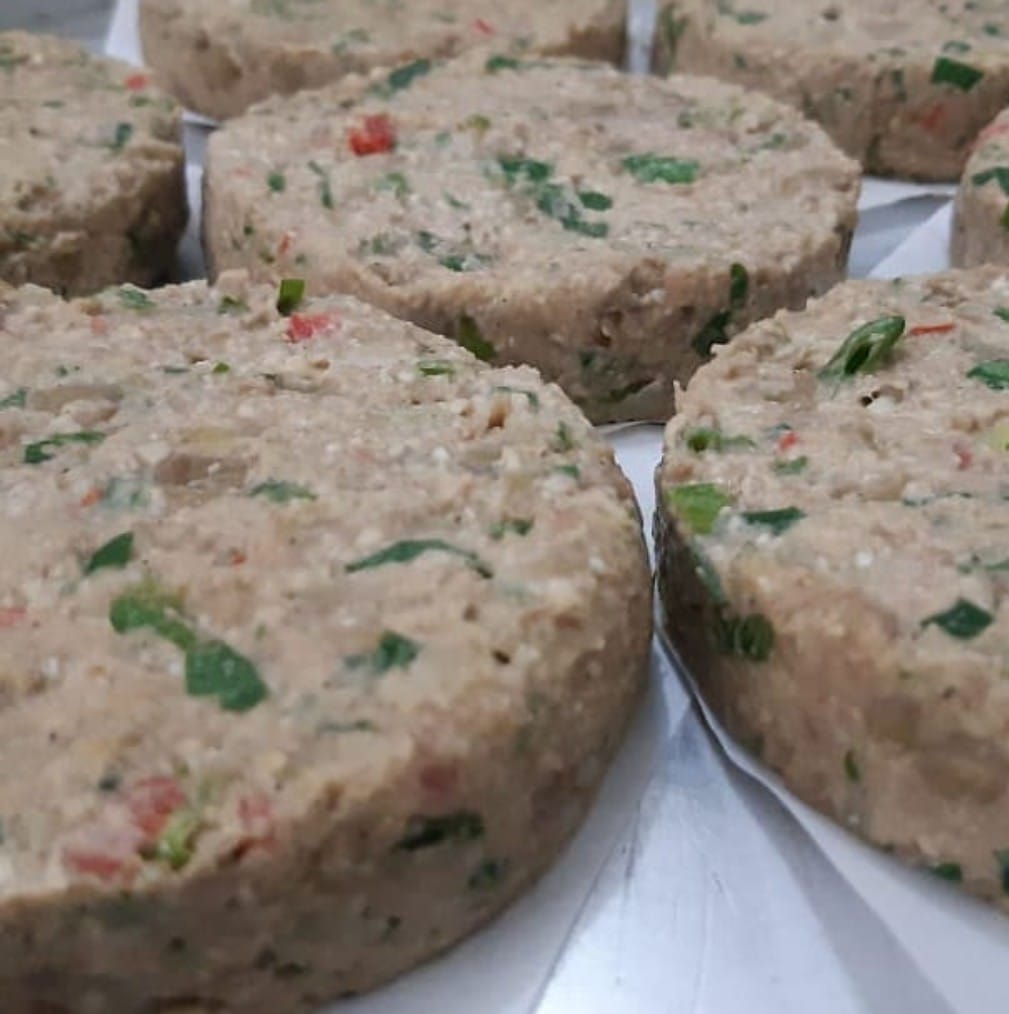 Hamburguer de Beringela (6 unidades)