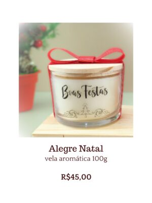 Vela Alegre Natal - 100g