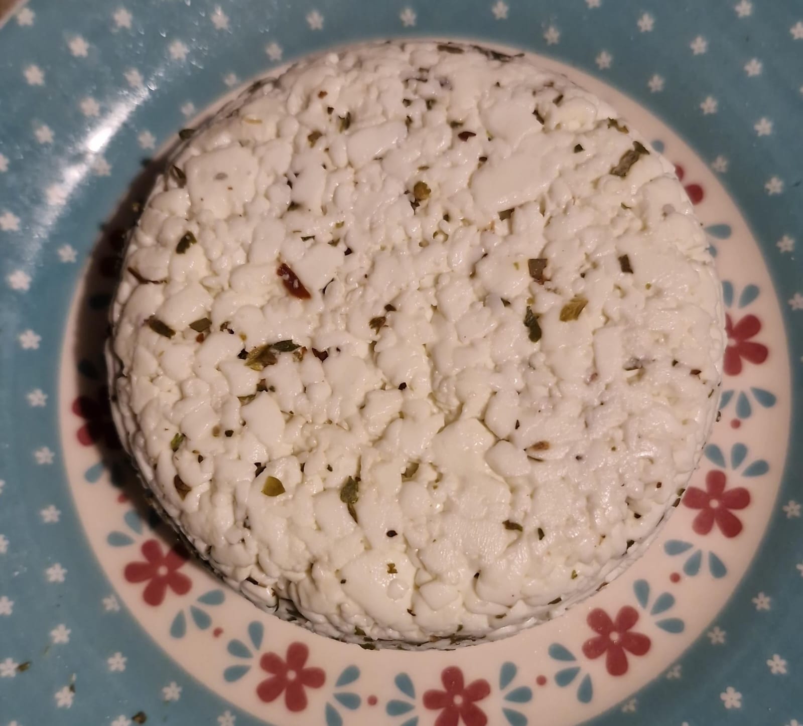 Queijo Frescal de Leite de Ovelha (com orégano) - em média 230g