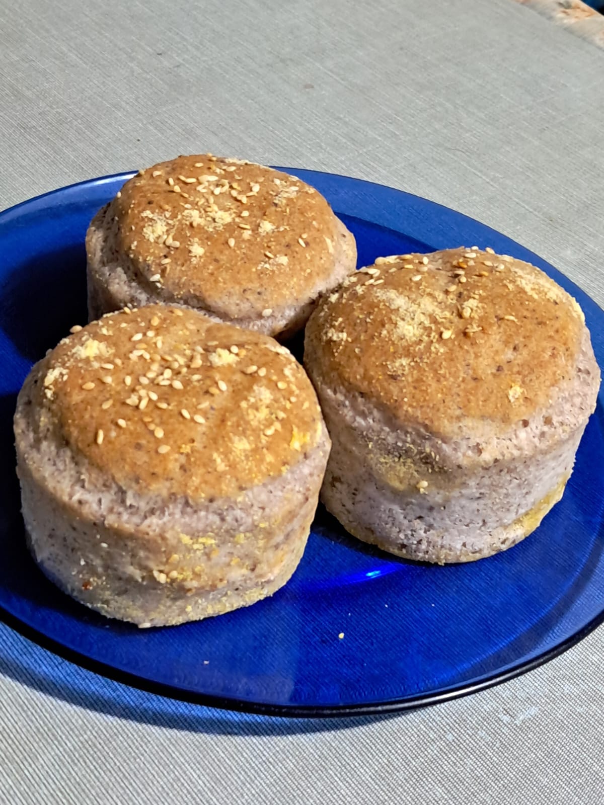 PÃO DE HAMBÚRGUER VEGANO E SEM GLÚTEN