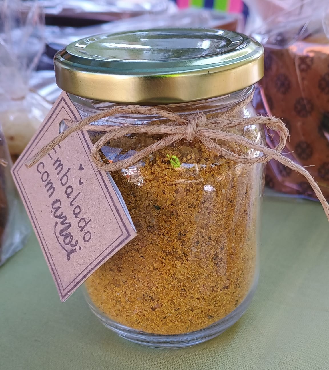 Sal de Ouro - (sem glúten, vegano) - Vidro 240 g