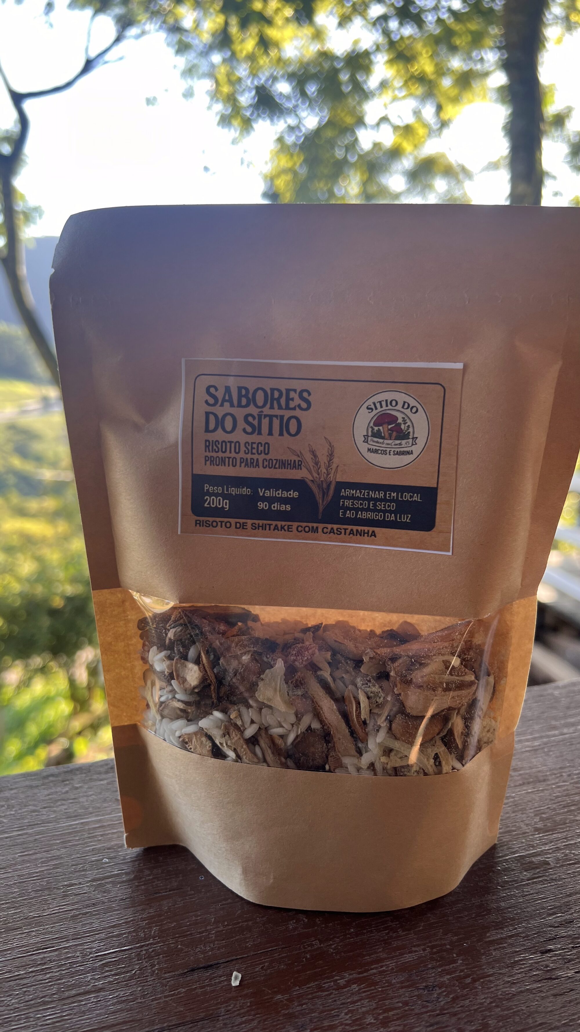 IMG_2813 Risoto de shitake com castanhas