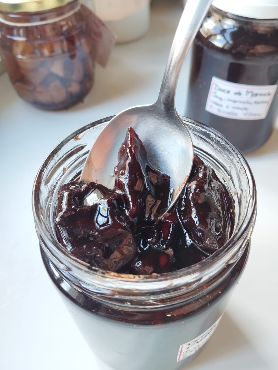 Doce de marmelo agroecológico - em pedaços e com sementes - vidro 700g