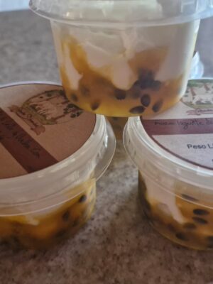 Iogurte de Leite de Ovelha (com maracujá) - 140g