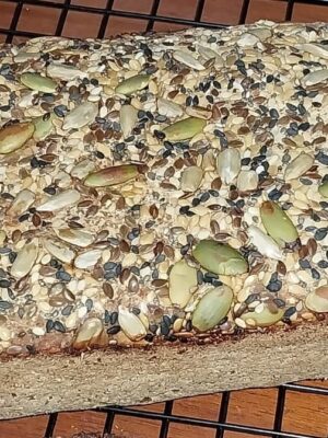 Pão de Sementes sem glúten