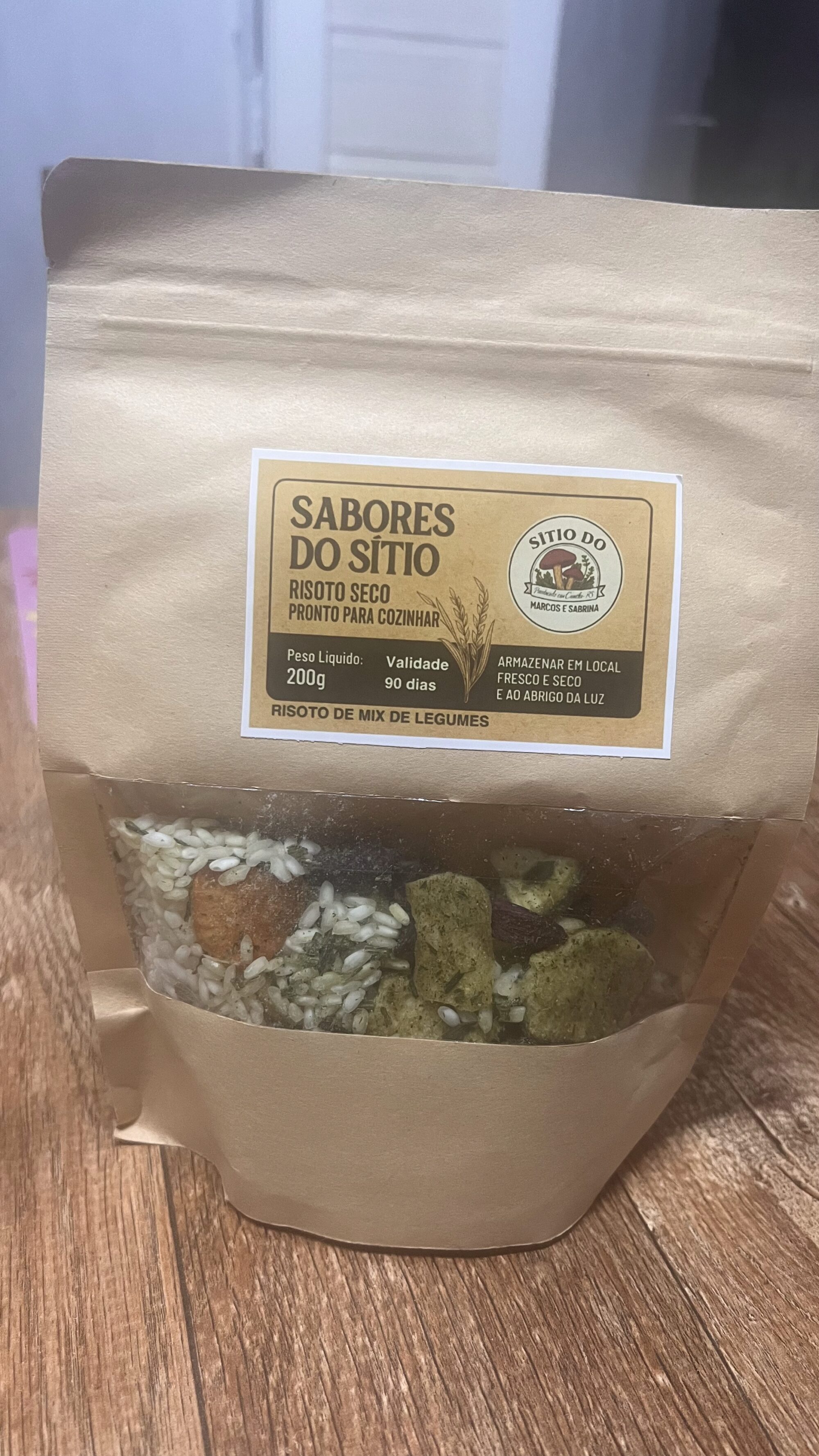 Risoto de legumes - 200g