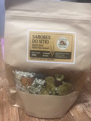 risoto legumes Risoto de legumes - 200g