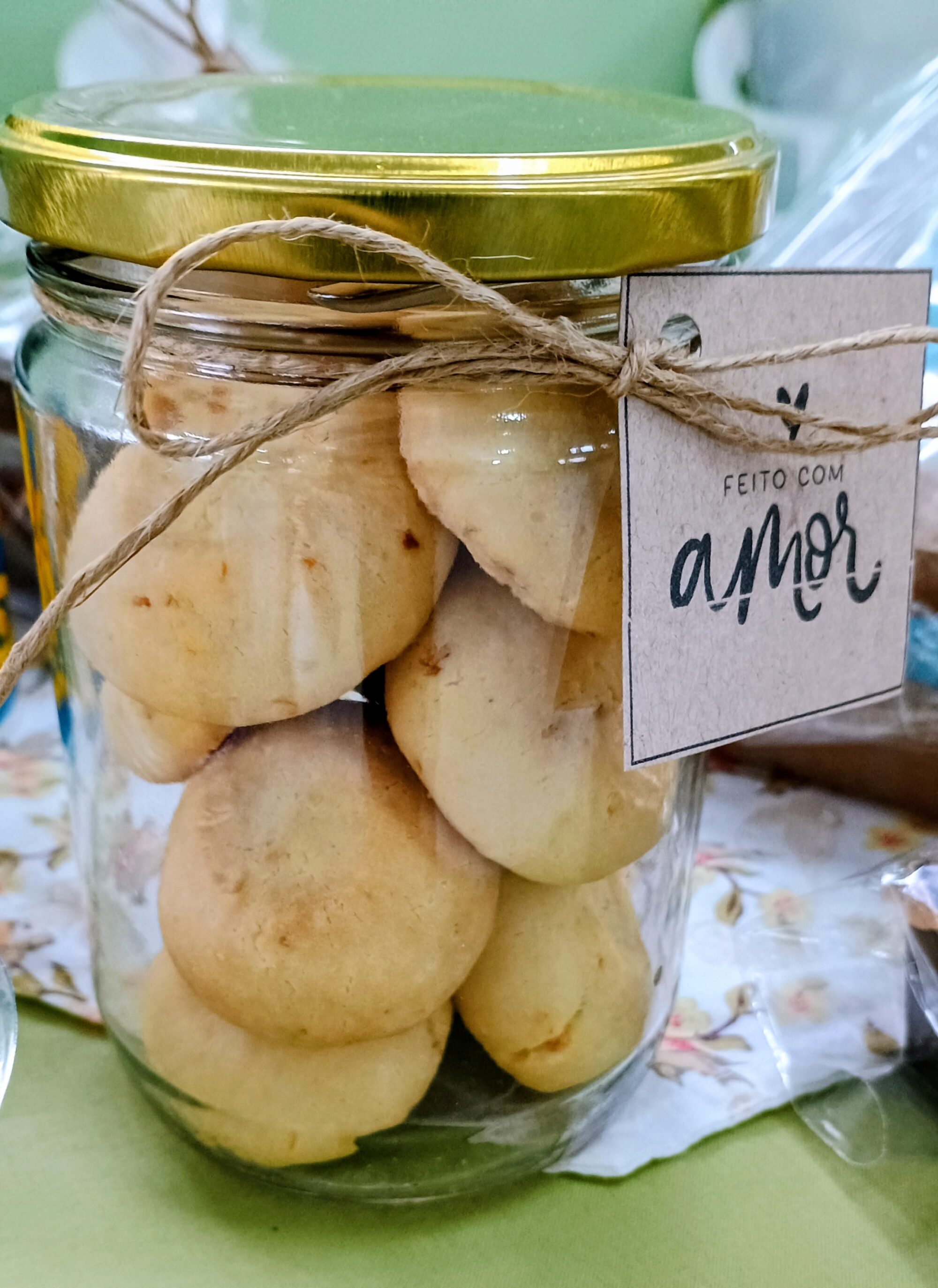 Biscoito Amanteigado de Bergamota (sem glúten, sem leite) 300g