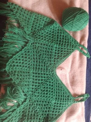 Blusa regata com franja