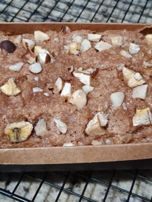 Banana Bread (Bolo - sem glúten e sem leiete e lactose) 350g
