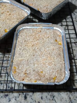 Tortinha de Aveia com frango ou legumes (sem glúten) 200g