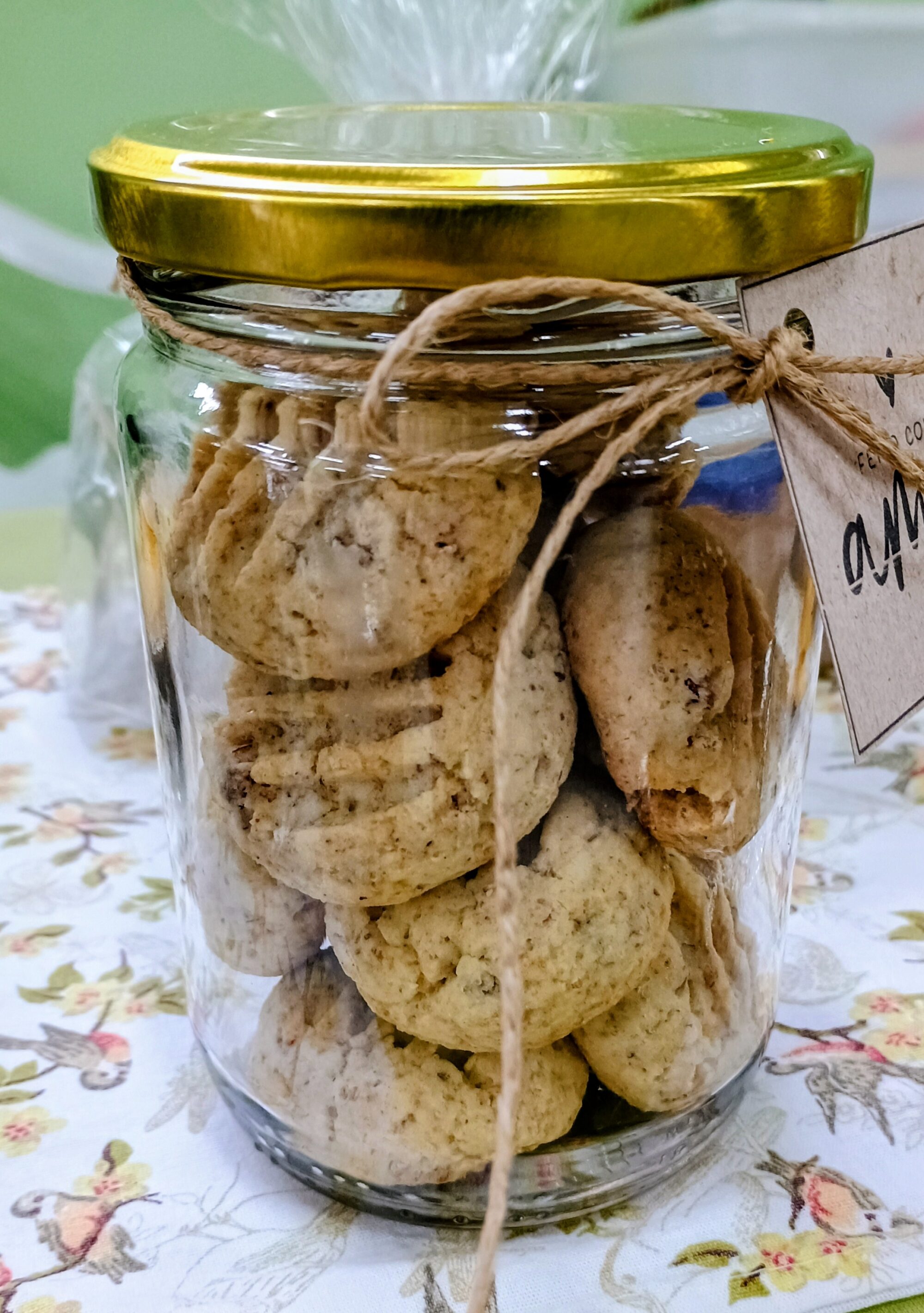 Biscoito Amanteigado de Pinhão (sem glúten, sem leite) 300g