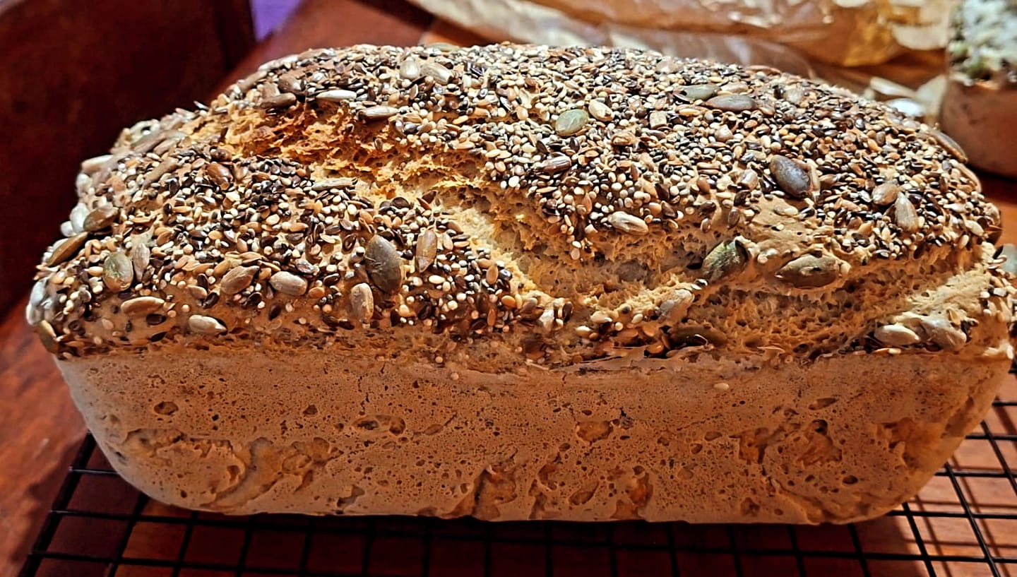 Pão Solar Vegano e sem Glúten