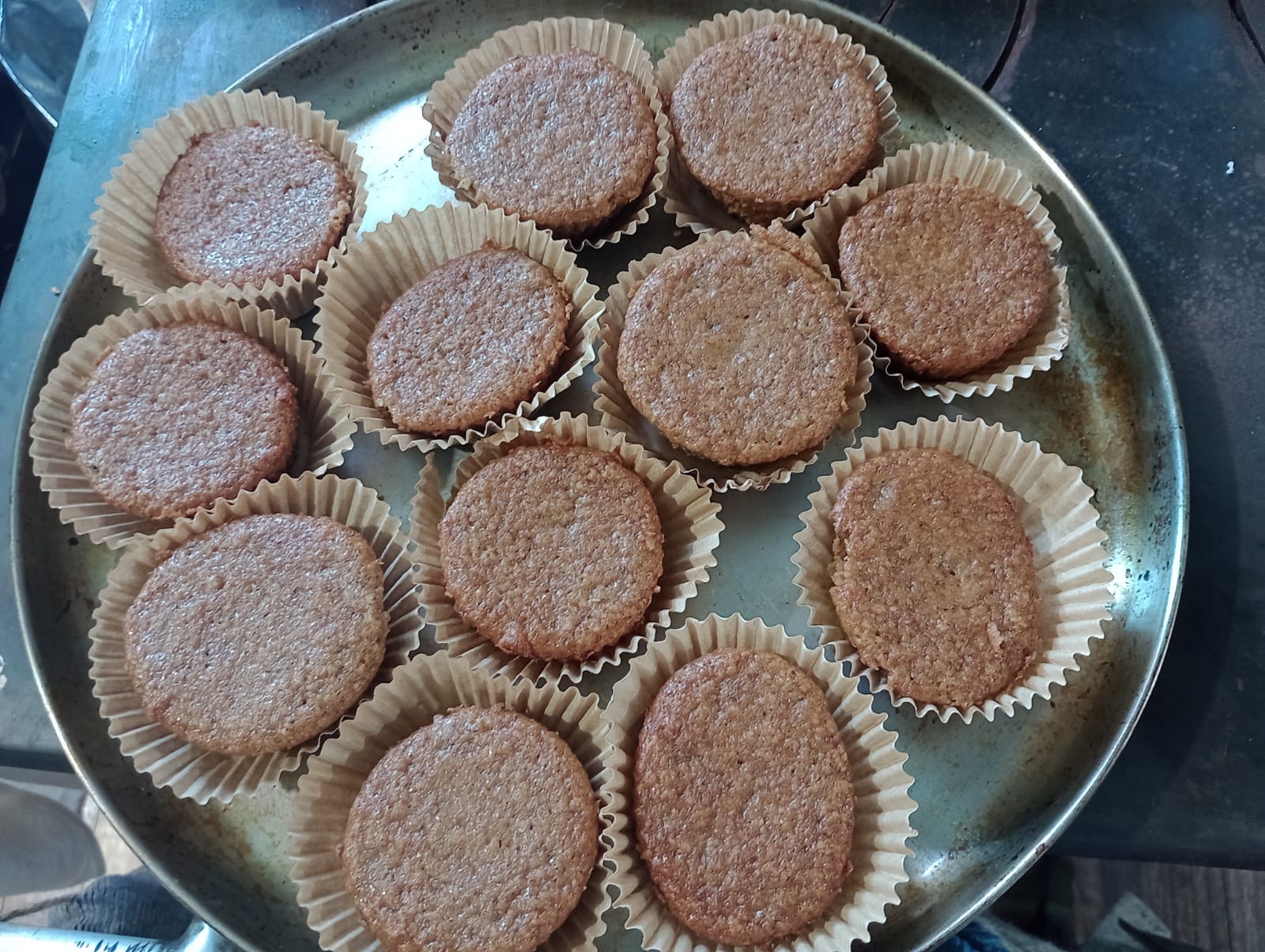 MUFFIN DE BANANA SEM GLÚTEN E VEGANO