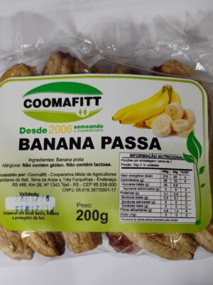 Banana passa 200g