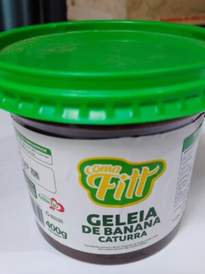 Geleia de banana caturra sem açúcar 400g