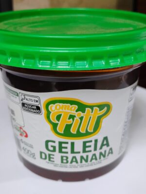 Geleia de banana com açúcar 400g