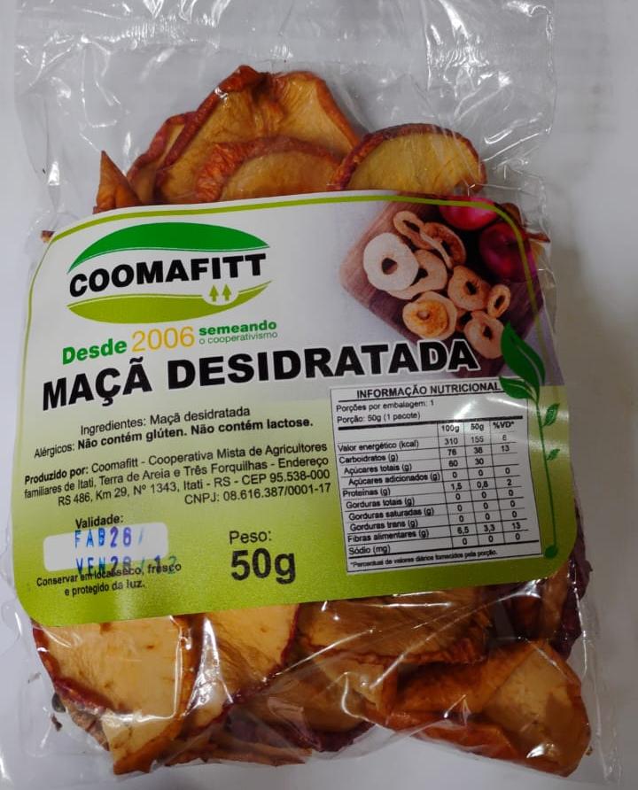 Maçã desidratada 50g