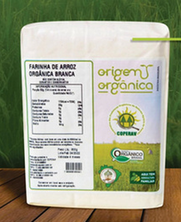 Farinha de arroz branco 800gr