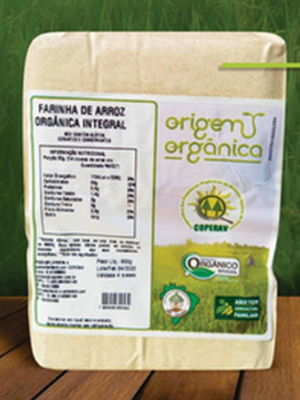 Farinha de arroz integral 800gr