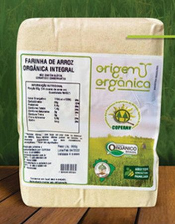 Farinha de arroz integral 800gr