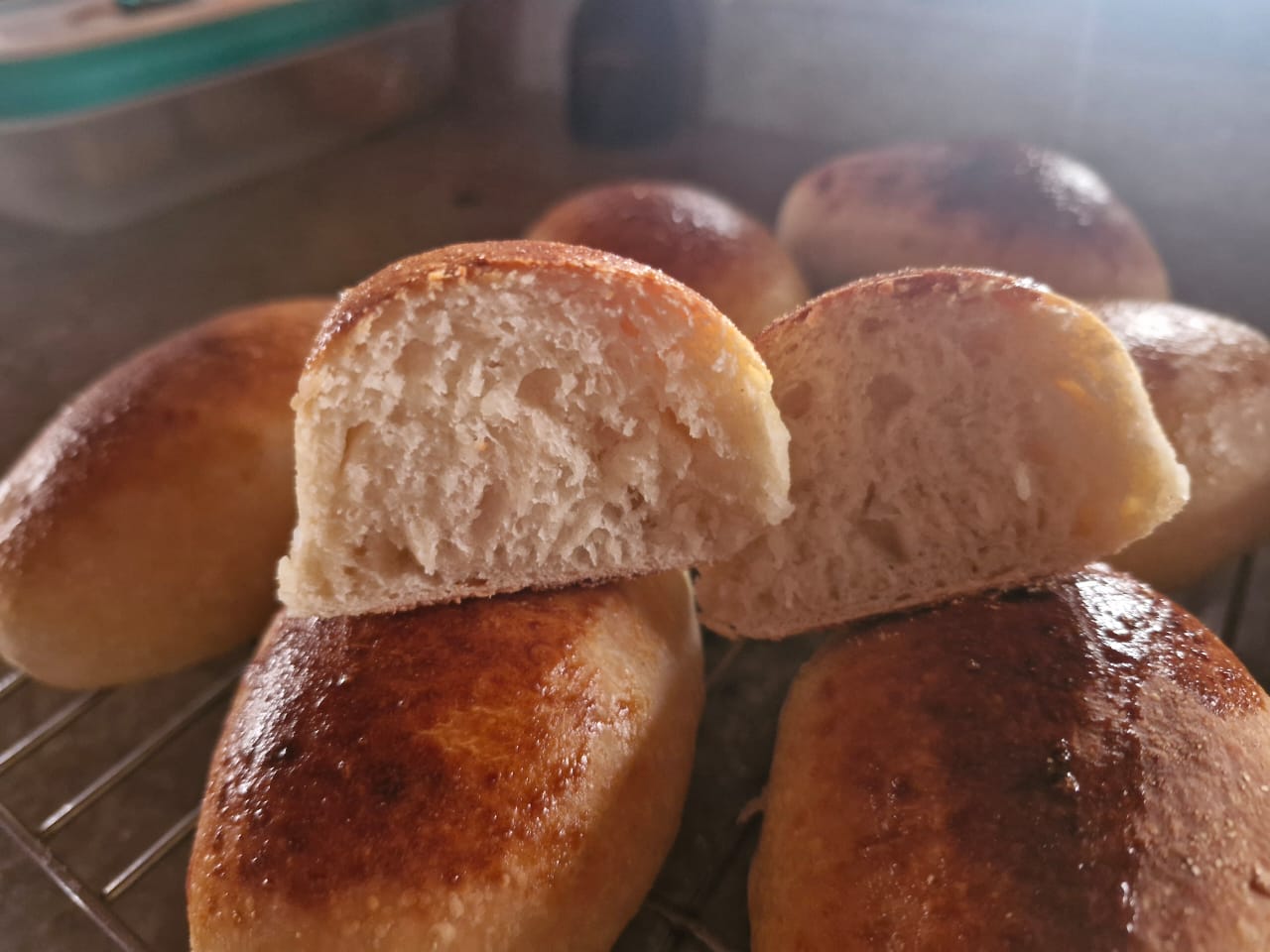 Pão de Leite (Bisnaguinha) - 4 unidades (90g cada)